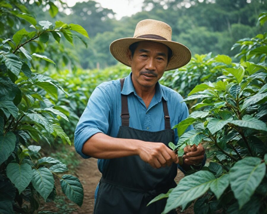 Técnicas de poda na plantação de café: guia completo