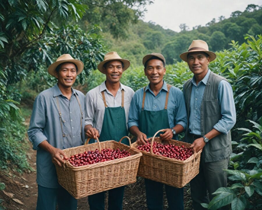 como funciona uma cooperativa de produtores de café