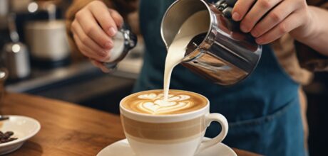 A arte do latte art: como criar desenhos incríveis no café