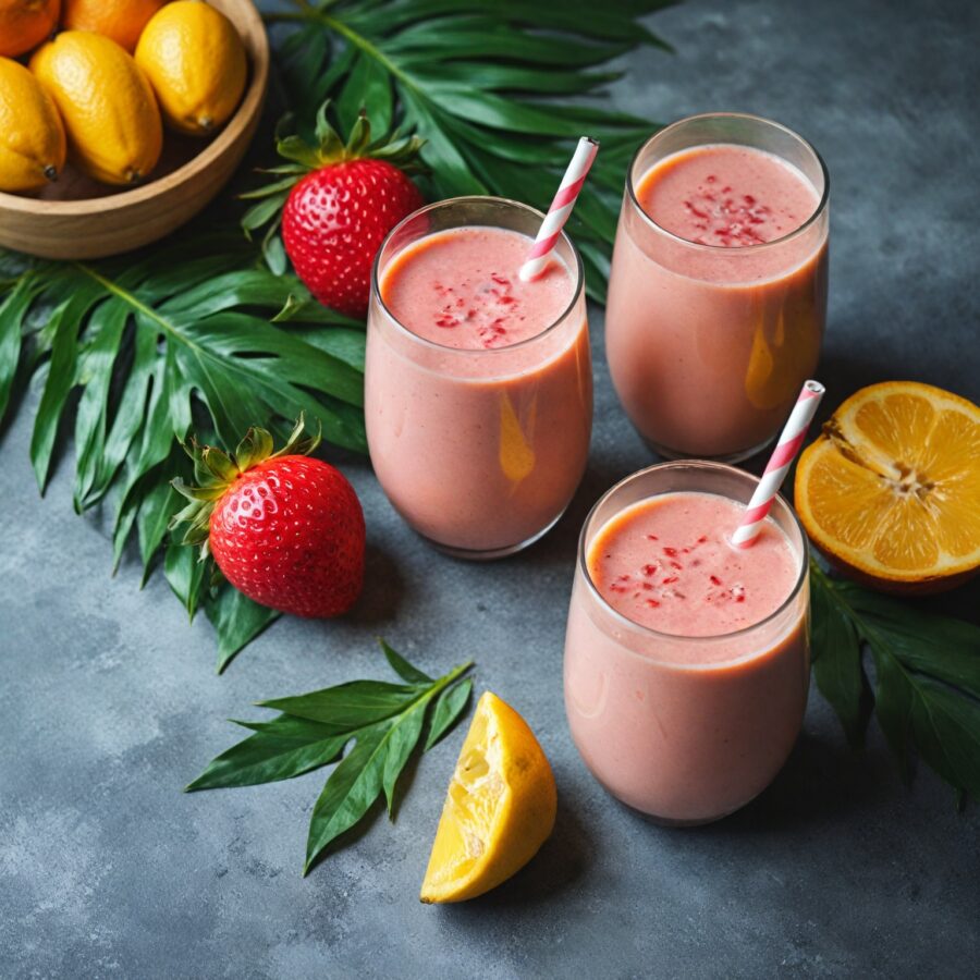 Batidas de Frutas Tropicais: Receitas Refrescantes para o Verão
