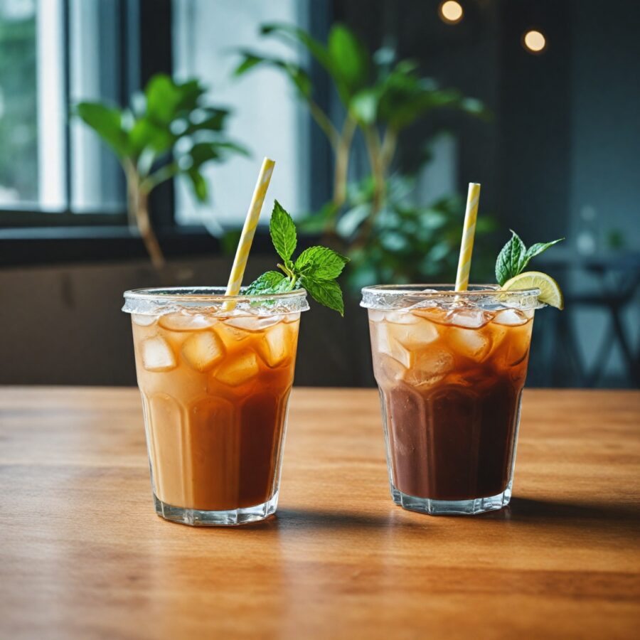 Café Gelado versus Chá Gelado: Qual é Mais Refrescante para Dias Quentes?
