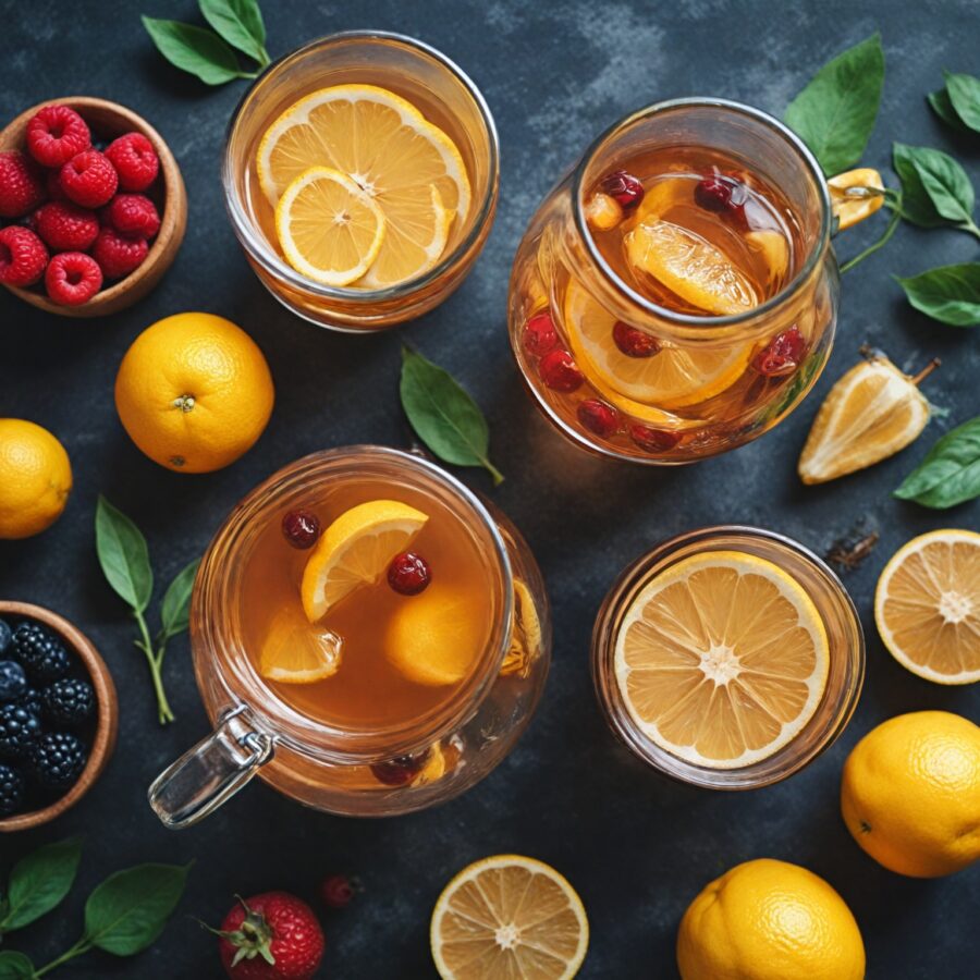 Chás de Frutas: Receitas Deliciosas e Benefícios para a Saúde
