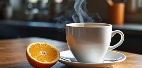 Como preparar café com casca de laranja para um aroma único