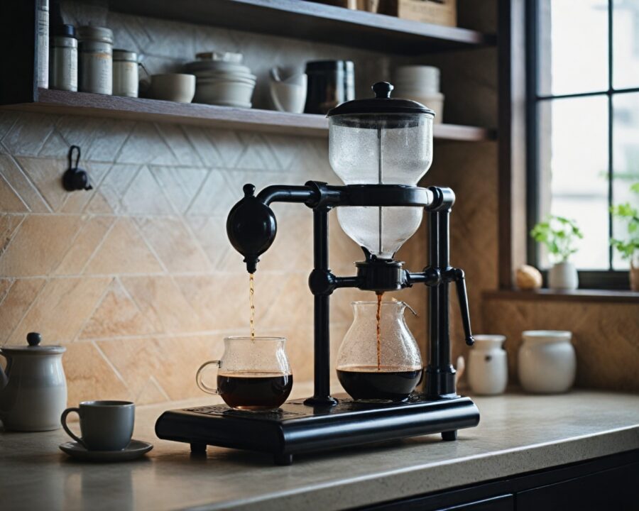 Como usar o café sifão japonês para uma extração perfeita