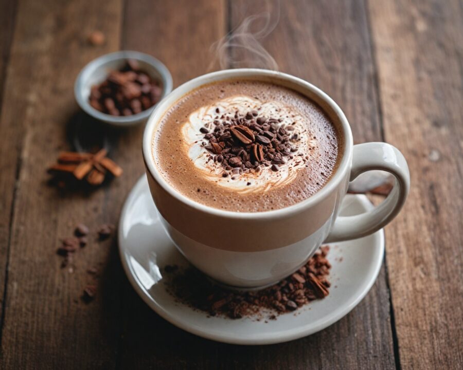 café mocha com sabor de chocolate: como preparar e apreciar