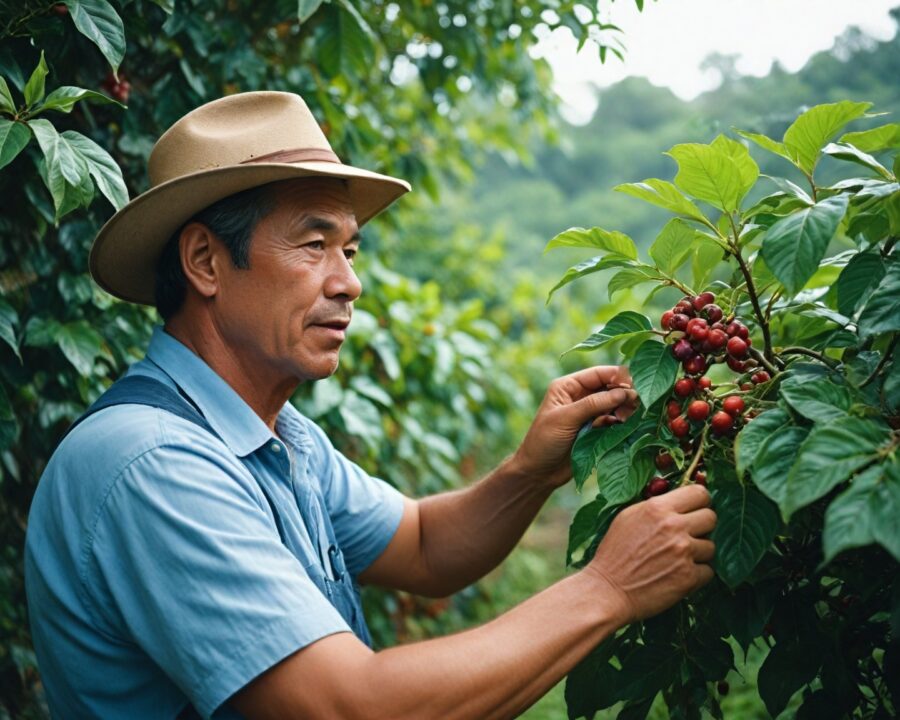 Como aplicar técnicas de poda para melhorar a produção de café