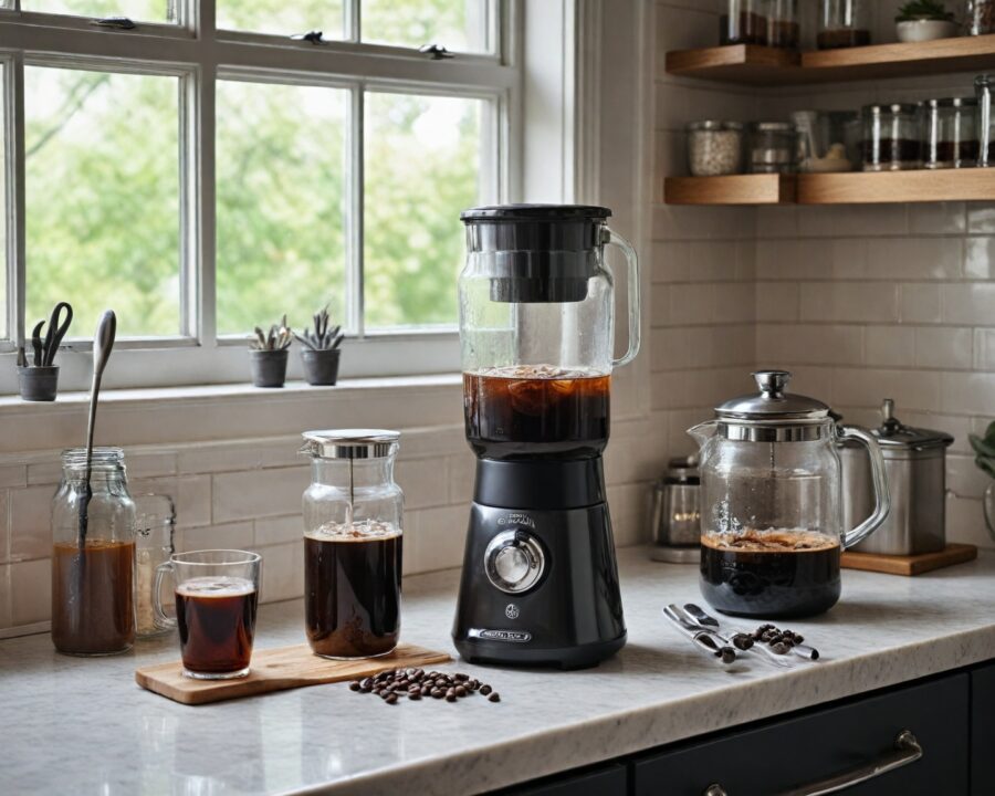 utensílios essenciais para fazer cold brew em casa