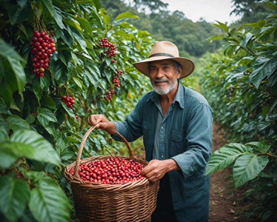 Como é feita a colheita seletiva do café: técnicas e benefícios