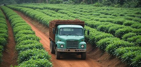 Como otimizar o transporte de grãos verdes de café com eficiência
