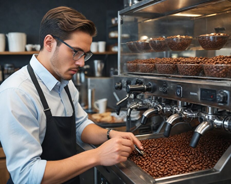 como é feita a torra ideal para café espresso