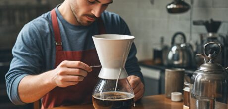 Como fazer café sem coador: métodos improvisados e práticos