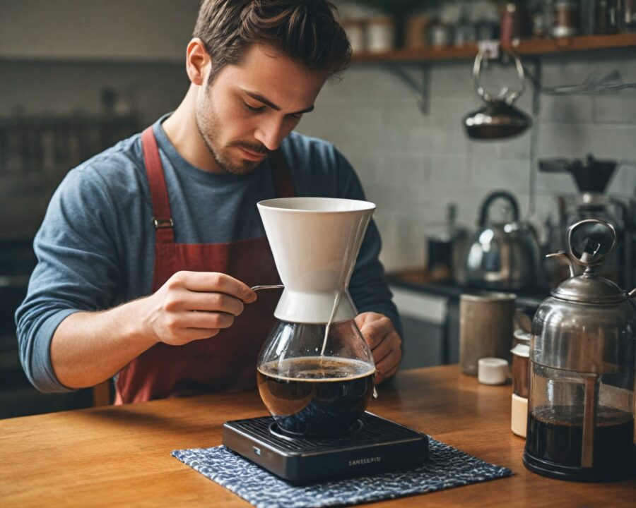 Como fazer café sem coador: métodos improvisados e práticos