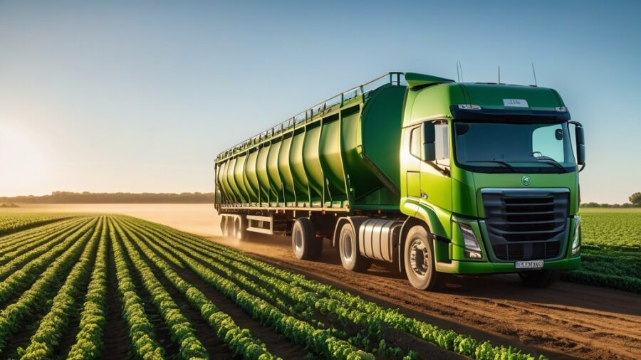 Grãos verdes: transporte e conservação eficiente