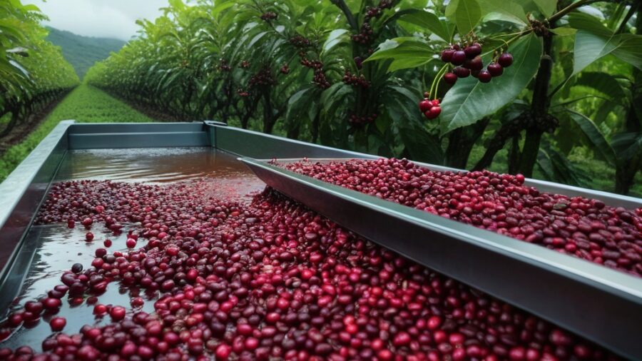 Despolpamento de Café via Úmida: Eficiência e Técnica